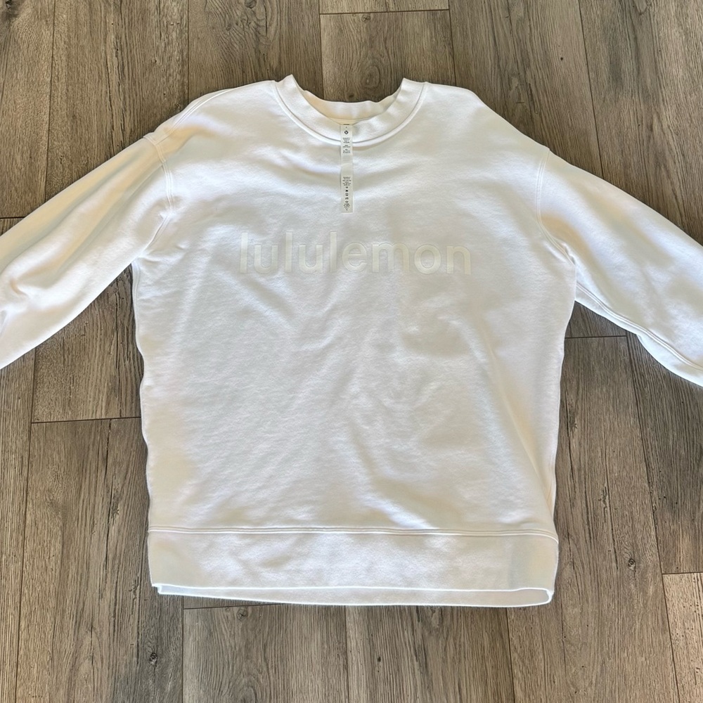 Lululemon Cream Pullover NWOT